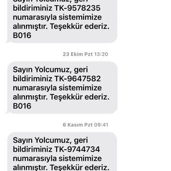 THY Geri Bildirim Cevaplamaması