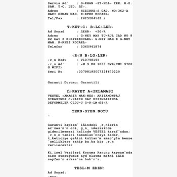 Görmez AVM AVM'de Müşteri Mağduriyeti İddiası