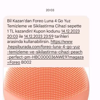 Hepsiburada Bil Kazandan 1 TL Kampanyası