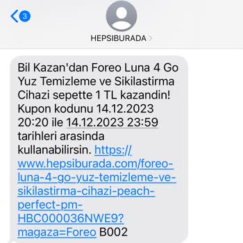 Hepsiburada Kazandığım Kuponu Vermiyor