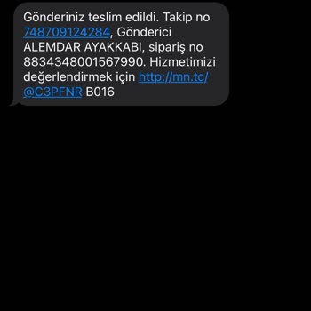 MNG Kargo Kargomu Getirmiş Gibi Gösterip Getirmediler