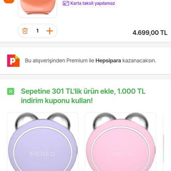 Hepsiburada Bil Kazan İndirimi Sepette Uygulanmıyor