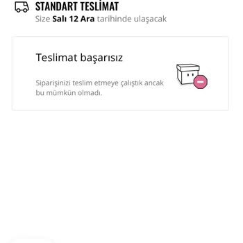 Stradivarius Sipariş İade Edilmiş