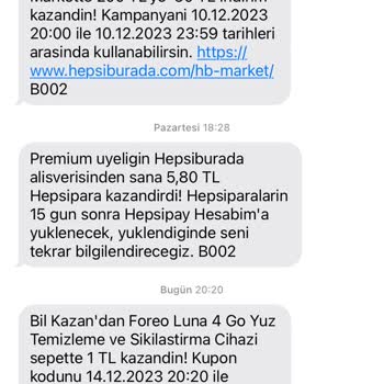 Hepsiburada Foreo Kazandım İndirimi Uygulamıyor