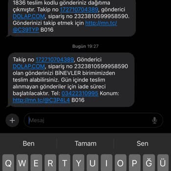 MNG Kargo Teslim Edilmeyen Kargo