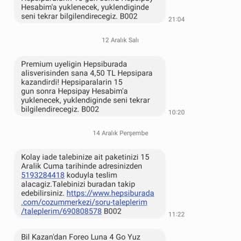 Hepsiburada Bil Kazan'da 1TL'ye Ürün Kazandınız Diyor Ödülü Vermiyor