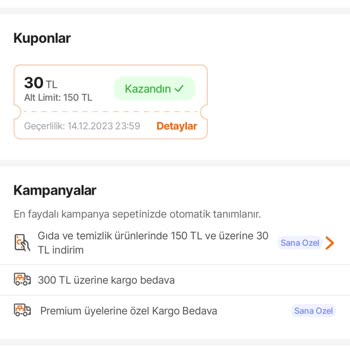 Hepsiburada Tanımlanmış Kuponu Kullandırmıyor