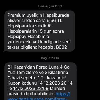 Hepsiburada Bil Kazan 1 TL'ye Foreo