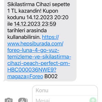 Hepsiburada Bil Kazan Foreo Luna 4