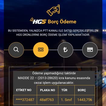 Fahiş HGS Gecikme Faizi