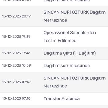 KARGOMsende Sürekli Sorunlu Kargo Teslimatı...