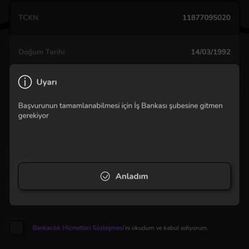 Nays Hesabım Aktive Edilmedi