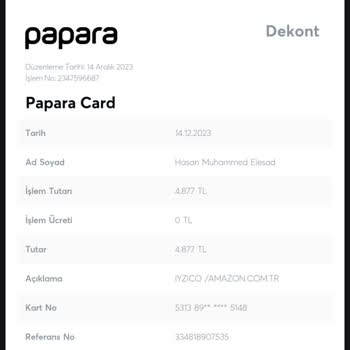 Amazon I101 Dan Ürün