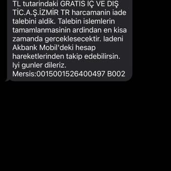 Akbank Paramın İadesi Gecikiyor!