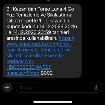 Foreo Bil Kazan Hepsiburada Mağduriyeti