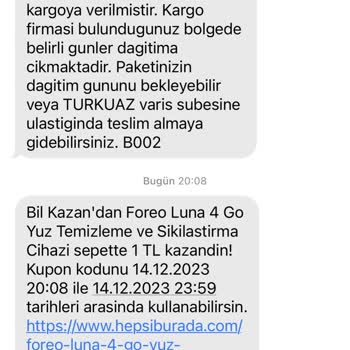Hepsiburada 1 TL'ye Kazandığım Ürünü Vermiyor
