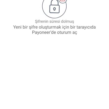 Payoneer Şifre Yenileme Sorunu