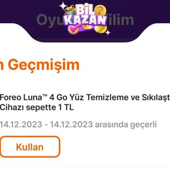 Hepsiburada 1 TL'ye Foreo Cihazının Kazanılıp Verilmemesi