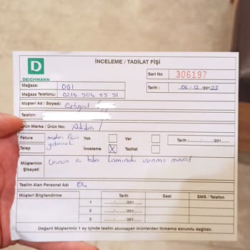 Deichmann- Adidas Marka Ayakkabı Hatalı, Mağaza Hata Kabul Etmiyor.