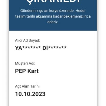 PeP 2 Aydır Gelmeyen Kart