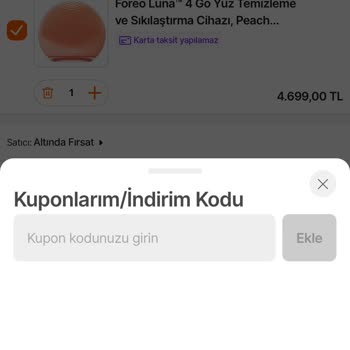Hepsiburada Bil Kazan 1 TL Kuponu Aktif Etmiyor