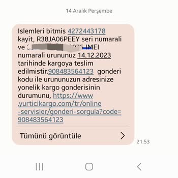 Samsung BDH Bilişim İlgisiz Ve Yanıltıcı Bilgi Veriyor.