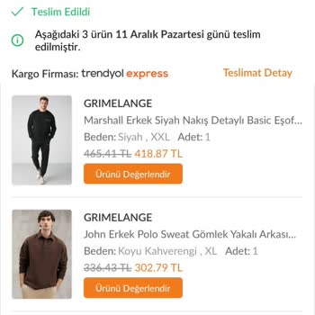 Grimelange Çevrimiçi Mağazadan Eksik Ve Yanlış Ürün Teslimatı Şikayeti