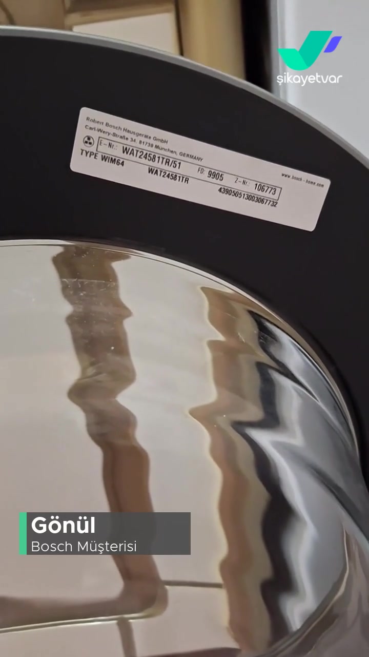 Bosch Çamaşır Makinesi Alma videonun kapak resmi