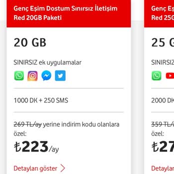 Vodafone Kabul Ettiğim Paket İçeriğini Bana Vermedi