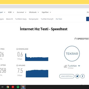 TurkNet Hız Problemi A