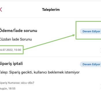 Yemeksepeti'nde Geciken Sipariş Sorunu