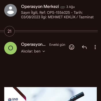 QNB Sigorta Saglık Hizmetlerinin Hastane Yatış Paramı Ödemeyişi