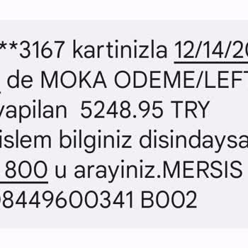 Lefties Yasa Dışı Para Çekildi Hesaptan