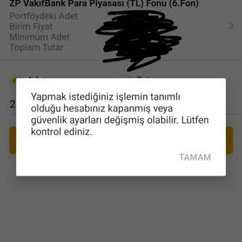 VakıfBank Yatırım Şikayetim Var