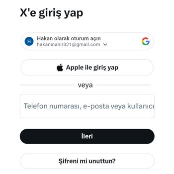 Twitter Hesabıma Giriş Yapamıyorum