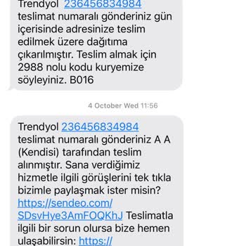 Trendyol Kayıp Kargonun Kimlik No İle Teslim Edildiği İddiası