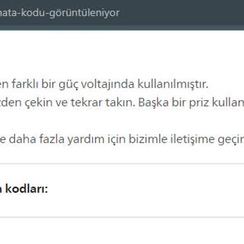 Philips HD9880/90 Air Fryer Anlamsız Hata Veriyor