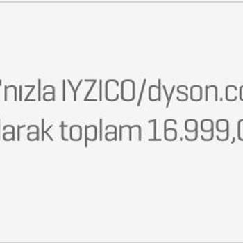 Dyson Kartımdan Ücreti Çekti Fakat Sipariş Ortada Yok