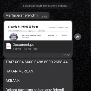 Https://www.esigarabirakabiliriz.com Tarafından Ürün Yollanmaması