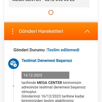 MNG Kargo'nun Teslimat Yapmaması