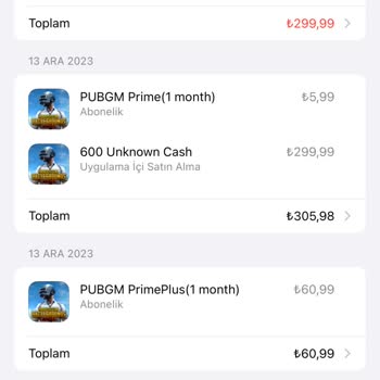 PUBG Mobile Uc Yüklemediği Halde Kartımdan Para Çekiyor Üstelik Ceza!