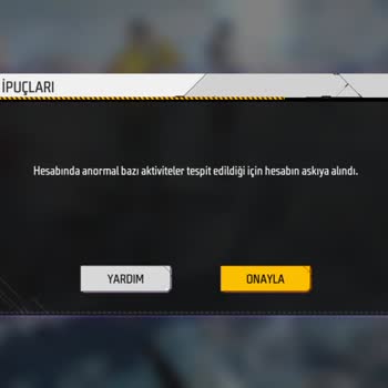 Garena Free Fire Fire Free Hesaplarım Durduk Yere Sınırsız Ban Yedi Yardımcı Olun