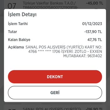 Exxen Üyelik Para Çekimi