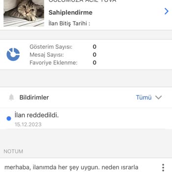 Sahibinden İlanlarım Askıya Alınıyor