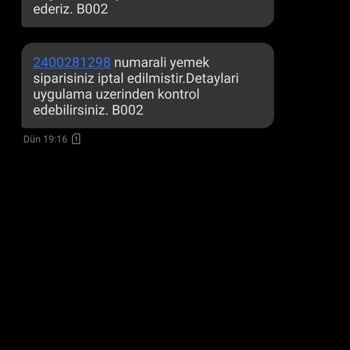 Trendyol Yemek Müşteri Hizmetleri Üslup Sorunu