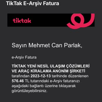 TikTak Kirala Haksız Fatura Tepkisi