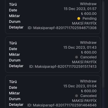 Casinom Paramı Vermiyor Red Ediyor