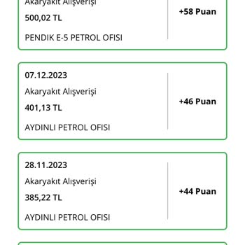 PO Sosyal Lig Almış Olduğum Yakıtın Ödününün Verilmemesi
