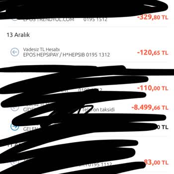 Hepsipay Hepsiburada Banka Hesabımdan İzinsiz Para Çekti