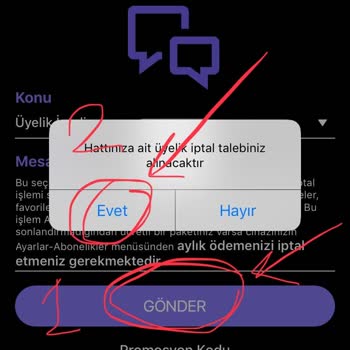 Türk Telekom Muud Üyelik İptali